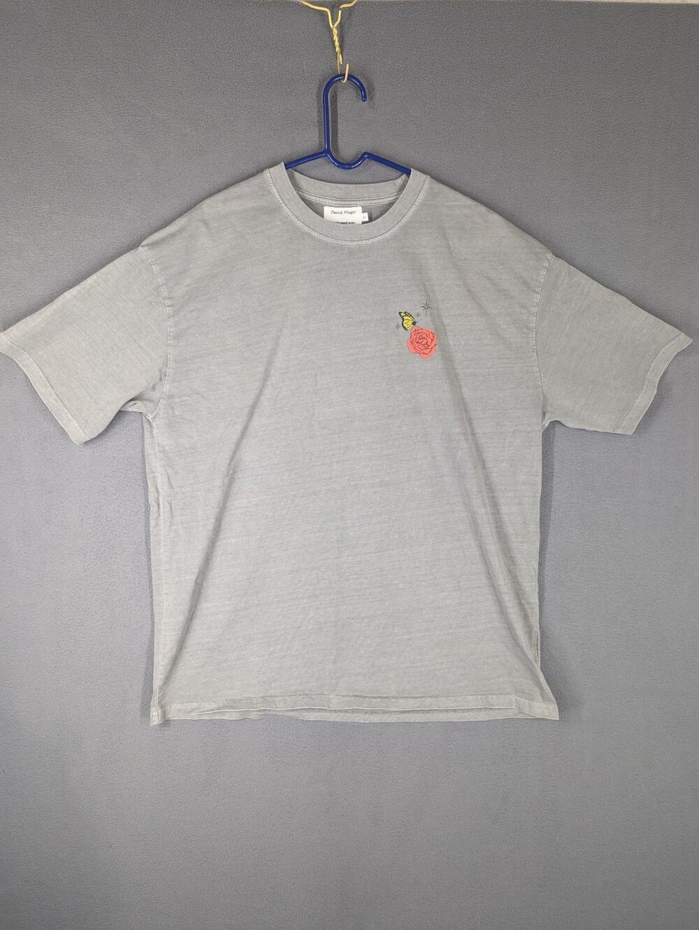 Patrick Winget Two Thousand Never T-shirt 2XL Gray Butterflies Boots Flowers